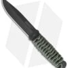 Black Fox Throwing Knife Gray/Green Cord (4.3" Gray) BF726