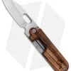 BlackFox Panchenko Bean Gen 2 Slip Joint Knife Zebrawood (2.1" Satin) BF-719 ZW
