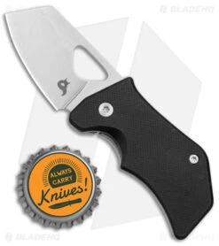 BlackFox Kit Frame Lock Knife Black G-10 (1.9" Stonewash) -Fox Knives BlackFox Kit FL Black G 10 SW BHQ 121750 jr bottlecap