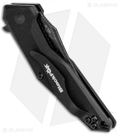 BlackFox Kravi Shai Liner Lock Knife Black G-10 (2.6" Black) 3 BlackFox Kravi Shai Liner Lock Knife Black G-10 (2.6" Black) - Image 3