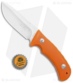 BlackFox Outdoor 132 Fixed Blade Knife Orange G-10 (3.9" Satin) 02FX113 -Fox Knives BlackFox Outdoor 132 Orange G 10 Satin 02FX113 BHQ 77332 jr bottlecap