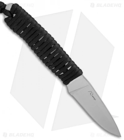 Black Fox Tarlo Fixed Blade Knife Black Paracord (3" Satin) 02FX093 2 Black Fox Tarlo Fixed Blade Knife Black Paracord (3" Satin) 02FX093 - Image 2