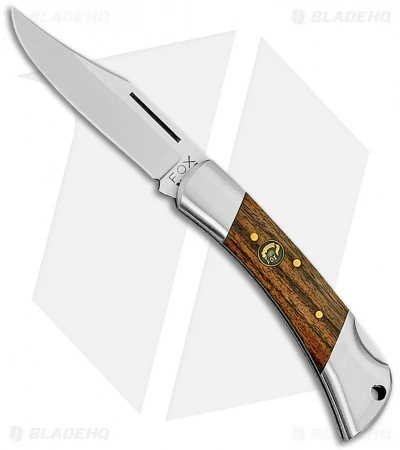 Fox Knives Win 581 Lockback Knife Rosewood (3" Satin) 1 Fox Knives Win 581 Lockback Knife Rosewood (3" Satin)