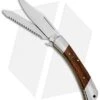 Fox Knives Win 589 Lockback Knife Rosewood (3.8" Satin)