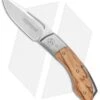 Fox Knives Dream Catcher Liner Lock Knife Olive Wood (3" Satin)