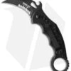 Fox FX-599 XTS Karambit Lock Back Knife Black G-10 (2.5" Black N690Co Serr)