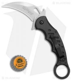 Fox Karambit Liner Lock Knife Carbon Fiber/G-10 (2.75" Stonewash) -Fox Knives Fox Karambit CF BHQ 78276 er bottlecap
