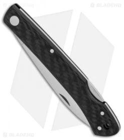 Fox Knives 01FX730 Lockback Knife Carbon Fiber (2.8" Satin) -Fox Knives Fox Knives 01FX730 Carbon Fiber Satin BHQ 87345 er spine