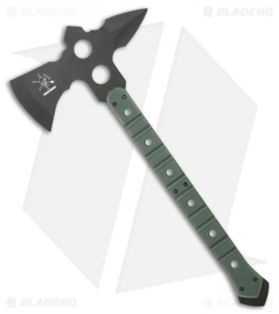 Fox Knives ATC Large Comanche 18" Tomahawk Green G-10 09FXAT01 1 Fox Knives ATC Large Comanche 18" Tomahawk Green G-10 09FXAT01