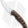 Fox Knives Anso Ziggy Liner Lock Knife Zircote Wood (3.25" Satin) FX-308 ZW