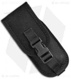 Fox Knives Anunnaki Folder Lockback Knife Gray G-10 (4.5" Black) FX-505GR -Fox Knives Fox Knives Anunnaki Folder LB Black 01FX003 BHQ 108442 jr sheath