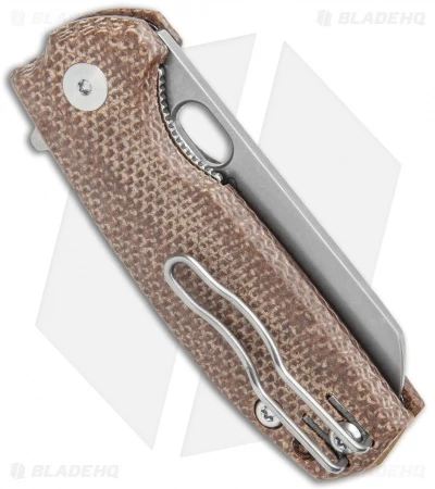 Fox Knives Baby Core Mini Liner Lock Knife Natural Micarta (2.4" Acid SW) 3 Fox Knives Baby Core Mini Liner Lock Knife Natural Micarta (2.4" Acid SW) - Image 3