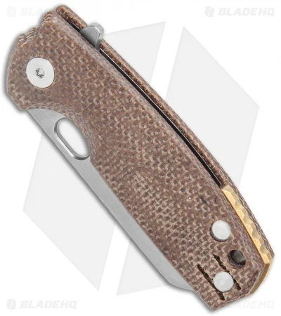 Fox Knives Baby Core Mini Liner Lock Knife Natural Micarta (2.4" Acid SW) 2 Fox Knives Baby Core Mini Liner Lock Knife Natural Micarta (2.4" Acid SW) - Image 2