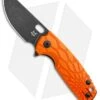 Fox Knives Baby Core Mini Liner Lock Knife Orange FRN (2.35" Black SW)
