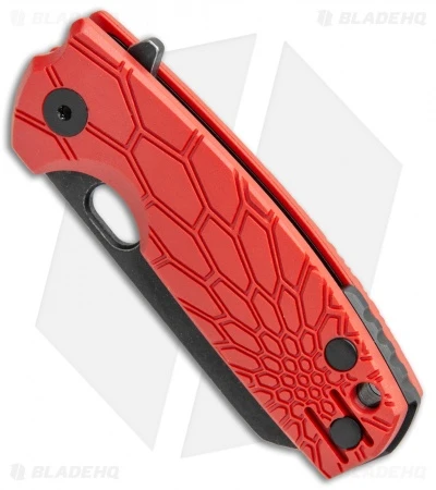 Fox Knives Baby Core Mini Liner Lock Knife Red FRN (2.35" Black SW) 2 Fox Knives Baby Core Mini Liner Lock Knife Red FRN (2.35" Black SW) - Image 2