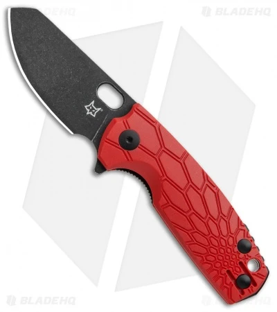 Fox Knives Baby Core Mini Liner Lock Knife Red FRN (2.35" Black SW) 1 Fox Knives Baby Core Mini Liner Lock Knife Red FRN (2.35" Black SW)