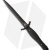 Fox Knives Bellum Daga Fixed Blade Knife Black G-10 (6.75 Black)