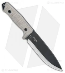Fox Knives -Fox Knives Fox Knives Bushman Micarta Gray 02FX730 BHQ 105760 jr spine