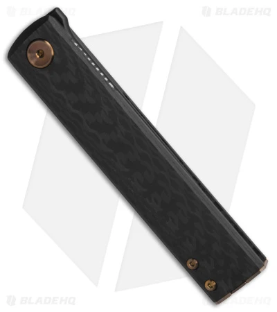 Fox Knives CHNOPS Liner Lock Knife Carbon Fiber & Bronze (3.25" PVD) FX-543 CFBR 3 Fox Knives CHNOPS Liner Lock Knife Carbon Fiber & Bronze (3.25" PVD) FX-543 CFBR - Image 3