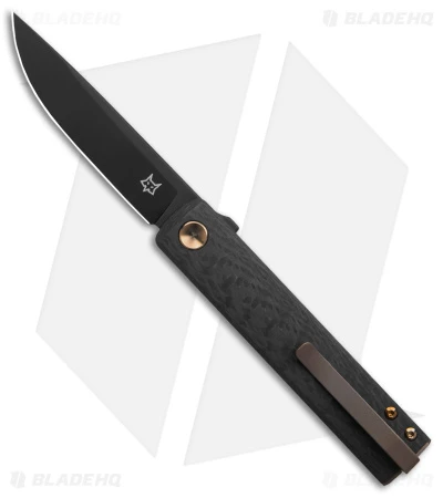 Fox Knives CHNOPS Liner Lock Knife Carbon Fiber & Bronze (3.25" PVD) FX-543 CFBR 1 Fox Knives CHNOPS Liner Lock Knife Carbon Fiber & Bronze (3.25" PVD) FX-543 CFBR