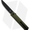 Fox Knives CHNOPS Liner Lock Knife Green Aluminum (3.25" Black) FX-543 ALG