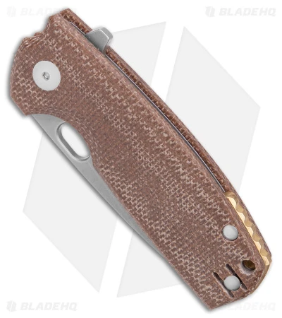 Fox Knives Vox Core Liner Lock Knife Brown Micarta (3.15" Stonewash) 2 Fox Knives Vox Core Liner Lock Knife Brown Micarta (3.15" Stonewash) - Image 2