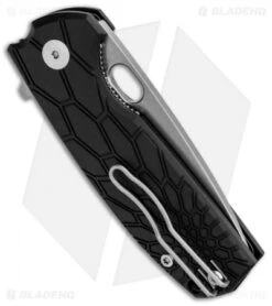 Fox Knives Vox Core Liner Lock Knife Black FRN (3.15" Stonewash) FX-604 -Fox Knives Fox Knives Core Vox LL Black FRN Satin FX 604 BHQ 85181 jr side