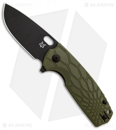 Fox Knives Vox Core Liner Lock Knife OD Green FRN (3.15" Black) FX-604 OD 1 Fox Knives Vox Core Liner Lock Knife OD Green FRN (3.15" Black) FX-604 OD