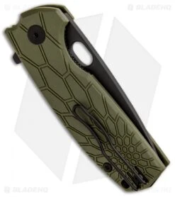 Fox Knives Vox Core Liner Lock Knife OD Green FRN (3.15" Black) FX-604 OD 6 Fox Knives Vox Core Liner Lock Knife OD Green FRN (3.15" Black) FX-604 OD -Fox Knives Fox Knives Core Vox LL OD Green FRN Black FX 604OD BHQ 85179 jr side 2