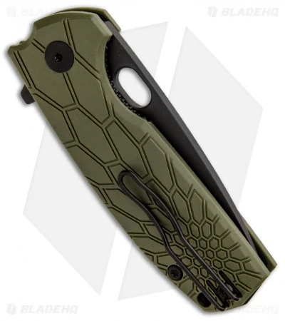 Fox Knives Vox Core Liner Lock Knife OD Green FRN (3.15" Black) FX-604 OD 3 Fox Knives Vox Core Liner Lock Knife OD Green FRN (3.15" Black) FX-604 OD - Image 3