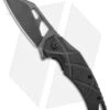 Fox Knives Defcon 5 Atrax Flipper Folding Knife Black G10 (3.5" Black SW)