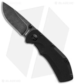 Fox Knives Defcon 5 Pop Smoke Frame Lock Knife Black G-10 (4.5" Smokewash)