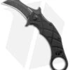 Fox Knives Defcon 5 The Claw Karambit Folder Knife Black G-10 (2.4" Black SW)