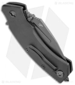 Fox Knives FKMD B.R.I. Liner Lock Knife Black G-10 (3.125" Black) -Fox Knives Fox Knives FKMD B.R.I. Black G 10 Black FX 516 BHQ 47643 jr side
