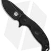 Fox Knives Irves Liner Lock Flipper Knife Black G-10 (3.3" Black) FX-532