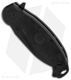 Fox Knives Irves Liner Lock Flipper Knife Black G-10 (3.3" Black) FX-532 -Fox Knives Fox Knives Irves Black G10 Black BHQ 87352 er spine