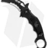 Fox Knives Karambit Folder Liner Lock Knife Black G-10 (3.1" Black Ser) FX-599RS