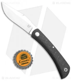 Fox Knives Libar Slip Joint Knife Carbon Fiber (2.75" Satin) 01FX848 -Fox Knives Fox Knives Libar SJ CF Satin 01FX848 BHQ 105767 jr bottlecap