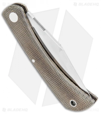 Fox Knives Libar Slip Joint Knife Green Micarta (2.75" Satin) 01FX846 3 Fox Knives Libar Slip Joint Knife Green Micarta (2.75" Satin) 01FX846 - Image 3