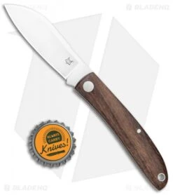 Fox Knives Livri Slip Joint Knife Zircote Wood (2.75" Satin) FX-273 ZW -Fox Knives Fox Knives Livri SJ Zircote Wood Satin 01FX851 BHQ 105763 jr bottlecap