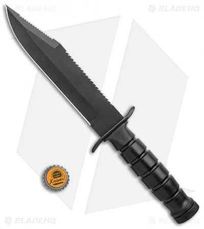 Fox Knives Military Explorer Fixed Blade Knife Black ABS (7.5" Black) 5 Fox Knives Military Explorer Fixed Blade Knife Black ABS (7.5" Black) - Image 5