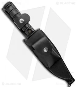 Fox Knives Military Explorer Fixed Blade Knife Black ABS (7.5" Black) 7 Fox Knives Military Explorer Fixed Blade Knife Black ABS (7.5" Black) -Fox Knives Fox Knives Military Explorer Fixed Blade Black ABS Black FOX697 BHQ 47661 jr sheath