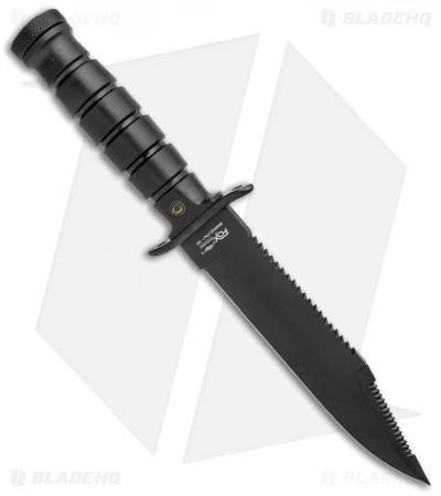 Fox Knives Military Explorer Fixed Blade Knife Black ABS (7.5" Black) 2 Fox Knives Military Explorer Fixed Blade Knife Black ABS (7.5" Black) - Image 2