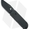 Fox Knives Nu-Bowie Button Lock Knife Black G-10 (2.36" Black) BF758