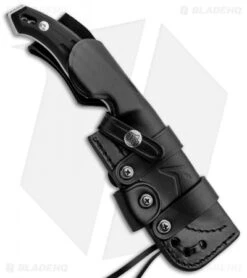 Fox Knives Octopus Vulgaris Fixed Blade Knife Black G-10 (4.3" Satin) FX-510 -Fox Knives Fox Knives Octopus Vulgaris Black G 10 Satin FX 510 BHQ 85177 jr sheath