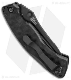 Fox Knives Olympian Liner Lock Knife Black G-10 (3.75" Black) -Fox Knives Fox Knives Olympian LL Black G 10 Black BHQ 22607 jr side