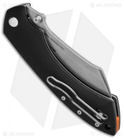 Fox Knives Pelican Liner Lock Knife Black G-10 (3.5" Stonewash) FX-534 6 Fox Knives Pelican Liner Lock Knife Black G-10 (3.5" Stonewash) FX-534 -Fox Knives Fox Knives Pelican LL Black G 10 FX 534 BHQ 87344 jr side