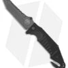 Fox Knives RCST Folgore Rescue Combat Folding Knife Black G-10 (3.375" Black)