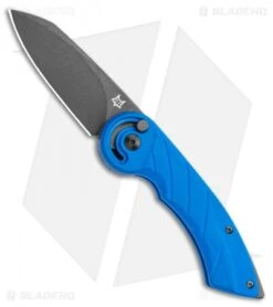 Fox Knives Radius Folding Knife Blue G-10 (3" Black SW N690) FX-550 G10BL