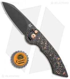 Fox Knives Radius Folding Knife Copper CF (3" Black M390) FX-550 CFB 7 Fox Knives Radius Folding Knife Copper CF (3" Black M390) FX-550 CFB -Fox Knives Fox Knives Radius Folding Knife Copper CF Black FX 550 CFB BHQ 105612 jr bottlecap